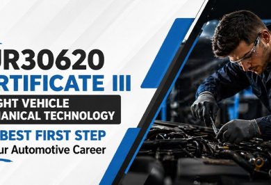 Why AUR30620 Certificate III in Light Vehicle Mechanical Technology Is The Best First Step For Your Automotive Career