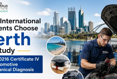 Why International Students Choose Perth to Study AUR40216 Certificate IV in Automotive Mechanical Diagnosis